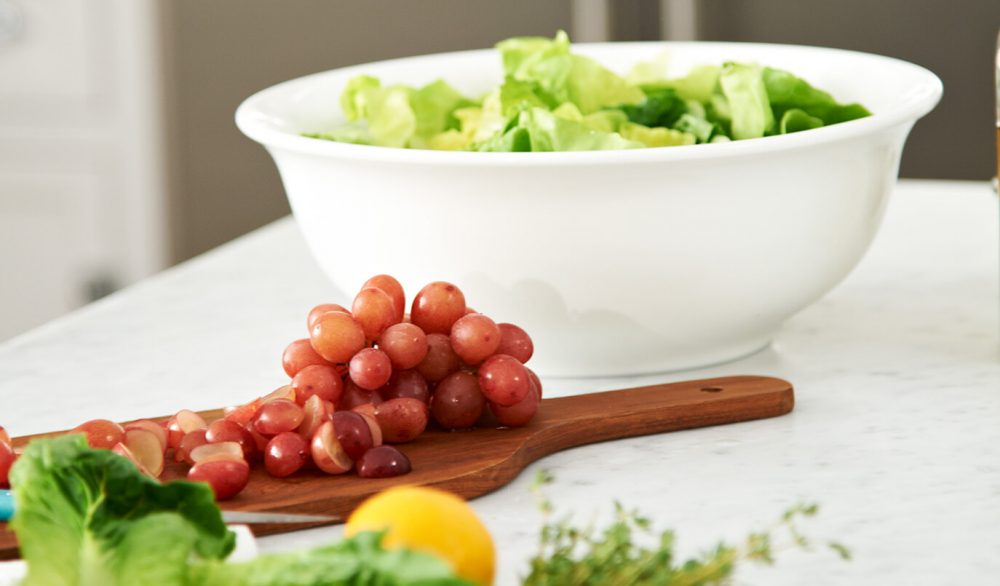 Grapes and Salads