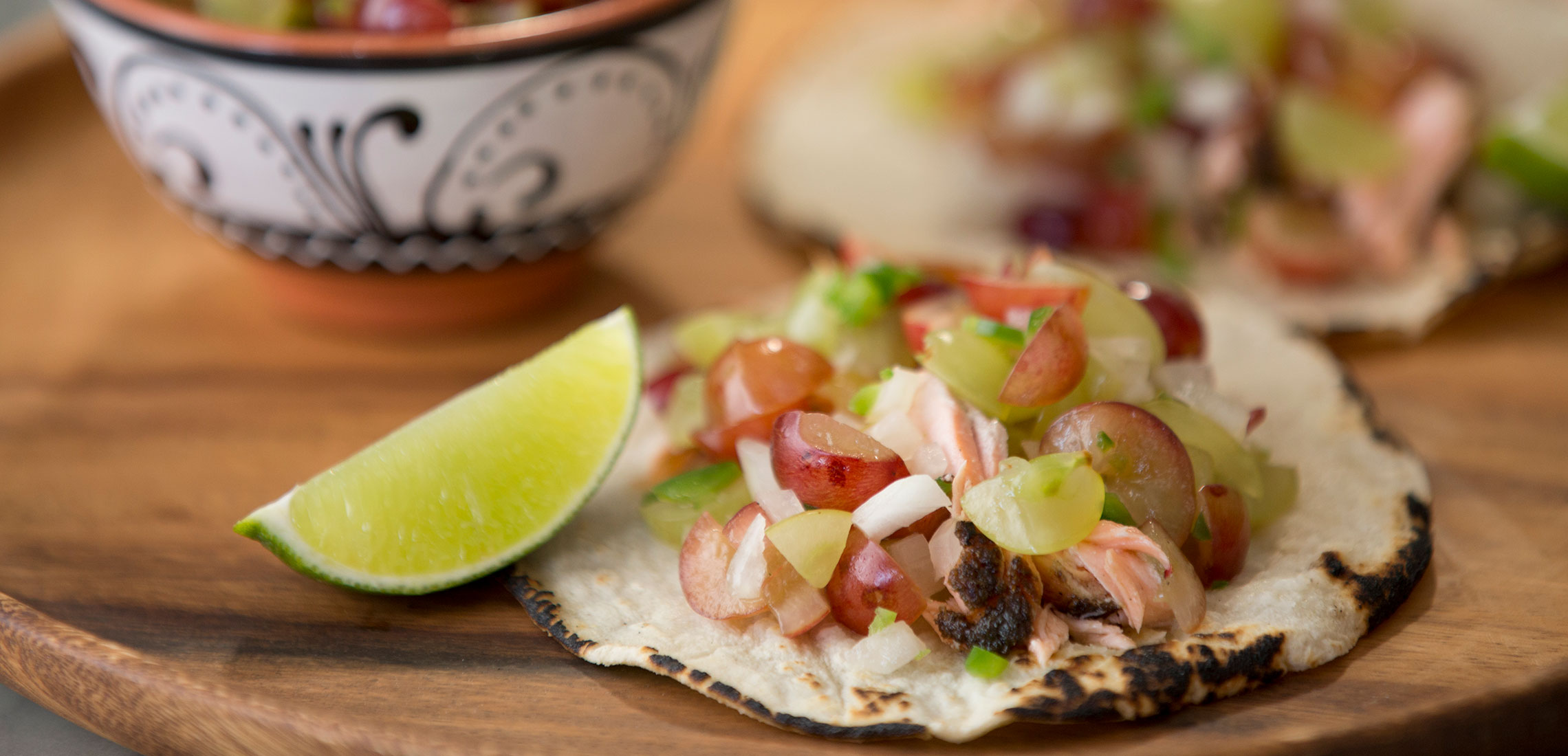 Grilled Salmon Tacos