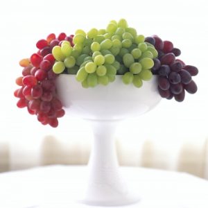 Grapes on a pedestal