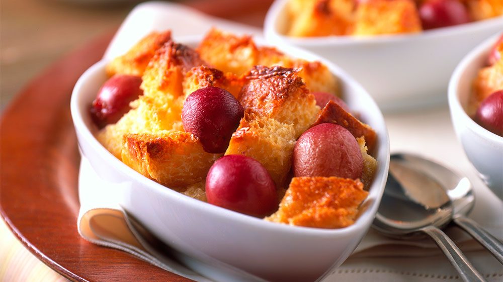 brioche-and-grape-bread-pudding