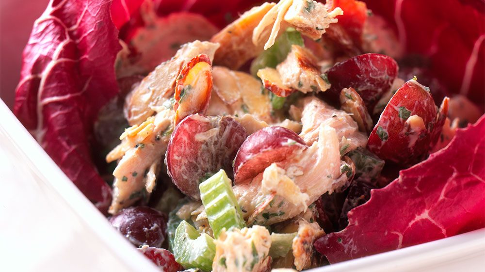 dijon-chicken-salad-with-grapes-and-honey-roasted-nuts