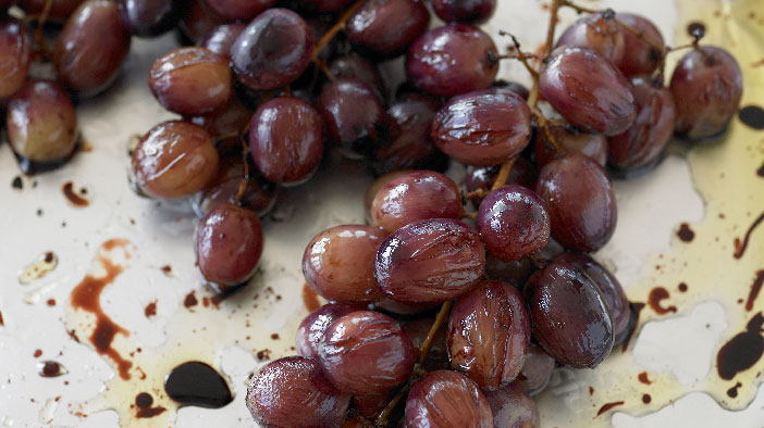 Oven Roasted Grapes