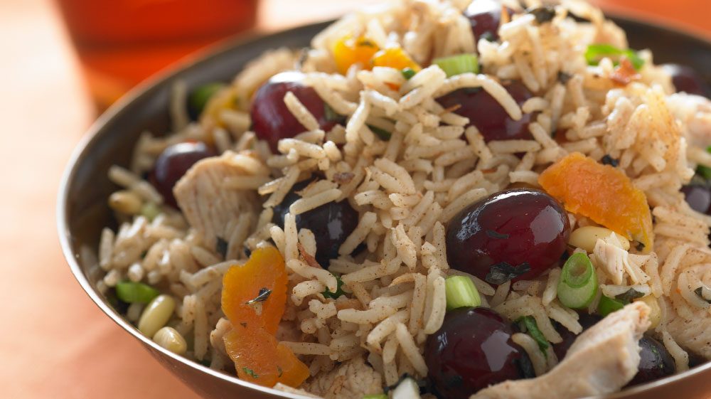 sweet-and-spicy-moroccan-turkey-pilaf